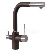 Смеситель FLORENTINA КРИСТАЛЛ FL мокко 333.32H.2123.303