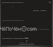 Варочная панель Bosch PXE 651 FC1E черный