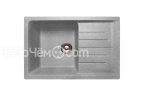 Кухонная мойка GRANFEST gf - p760l серый