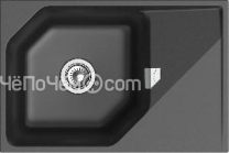 Кухонная мойка RIVELATO LOCUS 75 antracite