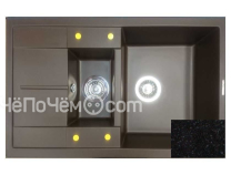 Кухонная мойка LAVA D4 BASALT чёрный