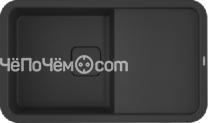Кухонная мойка Omoikiri Tasogare-86-BL/черный (4993469)
