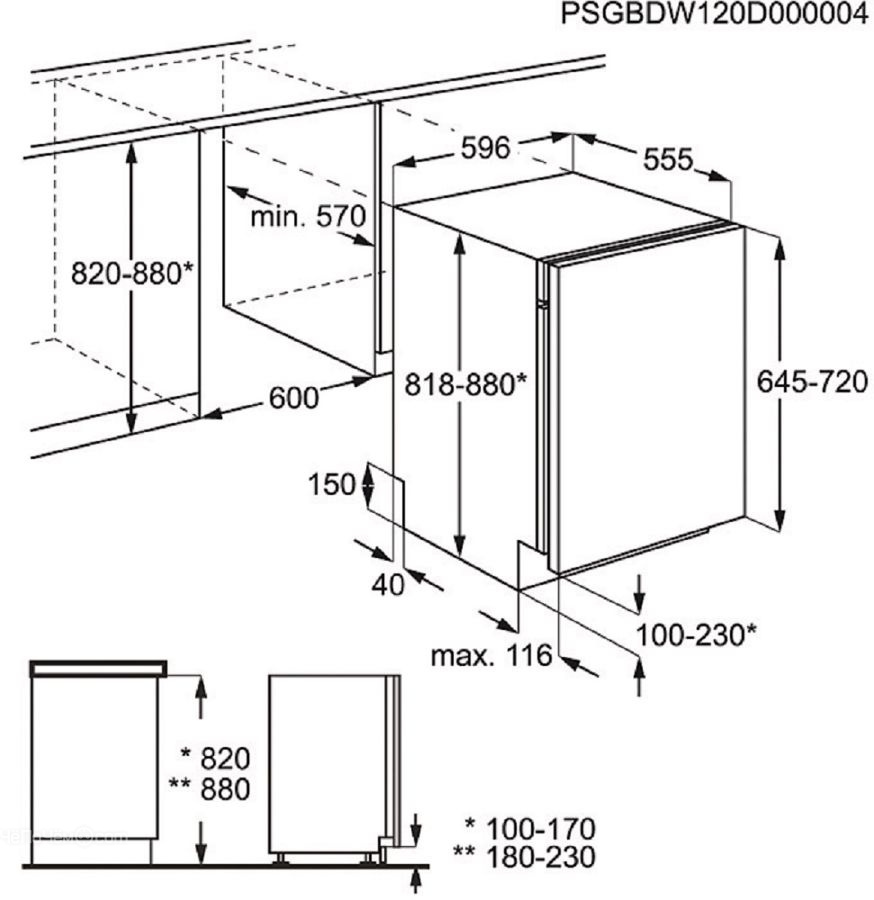 Посудомоечная машина ZANUSSI zdt92600fa