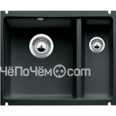 Кухонная мойка BLANCO 514531 subline 350/150-u керамика черный puraplus