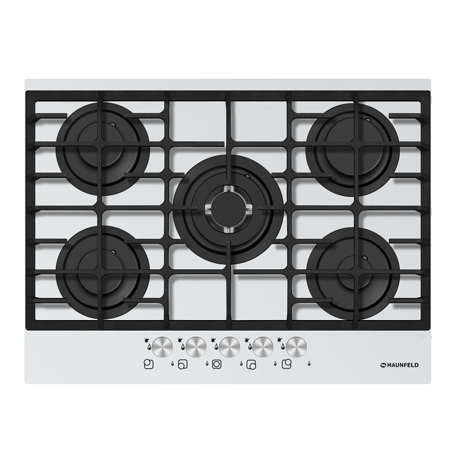 Варочная панель MAUNFELD mghg.75.13w_white glass