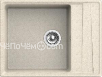 Кухонная мойка GRANFEST GF-LV-660L бежевый