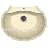 Кухонная мойка FLORENTINA Гребешок шампань (20.345.E0695.202)