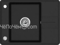 Кухонная мойка Teka Estela 50 S-TQ чёрный металлик (art.40148090)