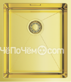 Кухонная мойка OMOIKIRI Taki 38-U/IF-LG Нерж. сталь/светлое золото 4973092