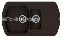 Кухонная мойка FLORENTINA Нире 860 К мокко