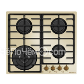 Варочная панель MAUNFELD mghg.64.76rib_cream glass