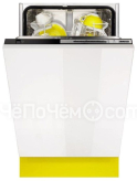 Посудомоечная машина ZANUSSI zdv 14001 fa
