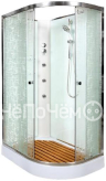 Душевая кабина DETO ЕМ1511 L N (без крыши)