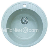 Кухонная мойка GRANFEST gf-r520 белый