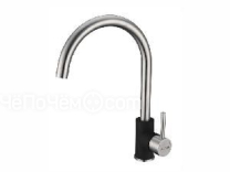 Смеситель ALVEUS ELZA G05M хром/черный