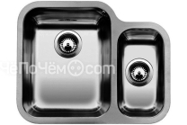 Кухонная мойка BLANCO ypsilon 550-u left (518212) клапан автомат