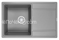 Кухонная мойка GRANULA GR-7804 алюминиум