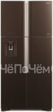 Холодильник HITACHI R-W 662 PU7X GBW коричневое стекло