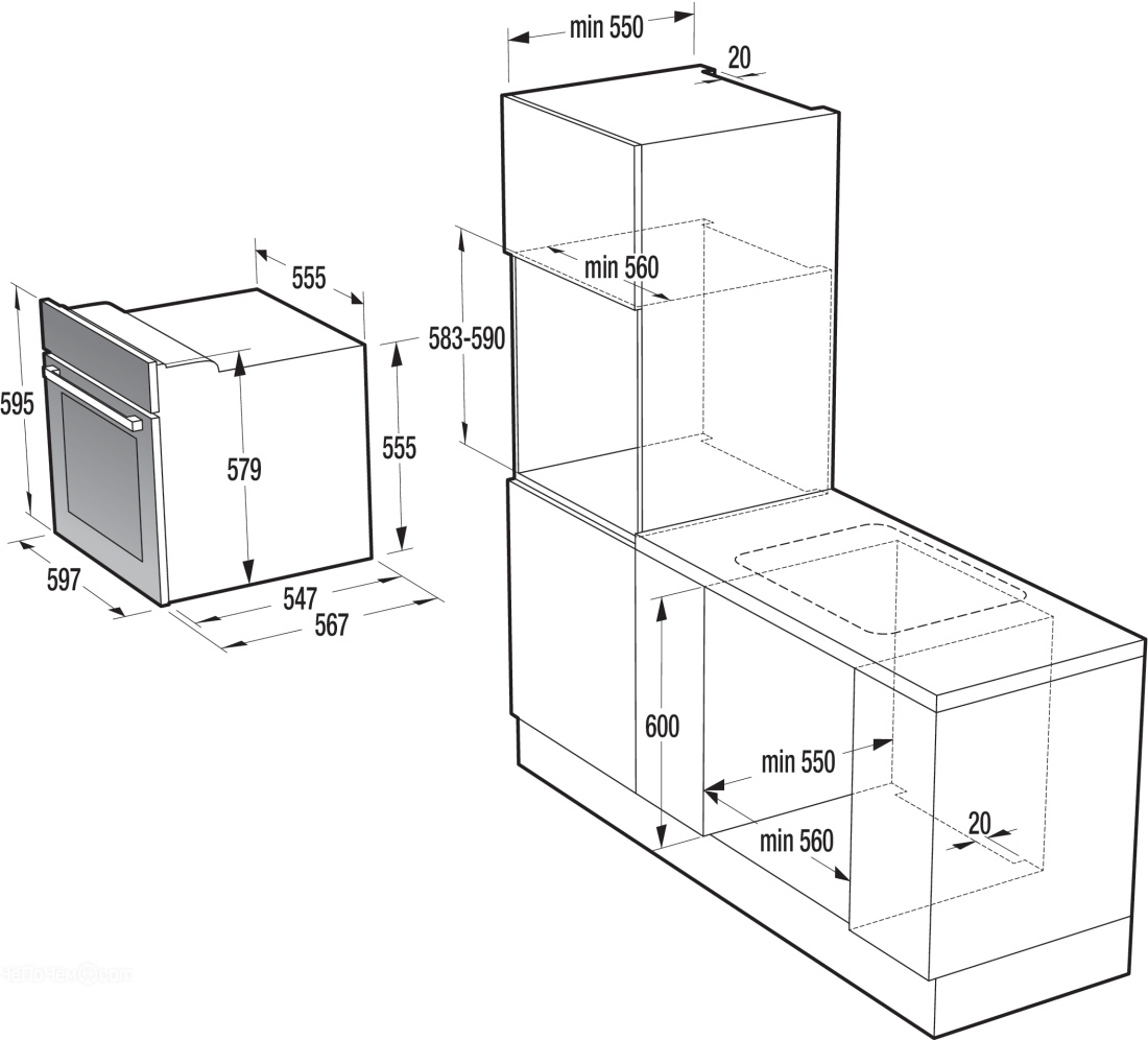 Духовой шкаф GORENJE BO615E10X