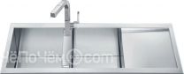 Кухонная мойка SMEG lqr116f-2