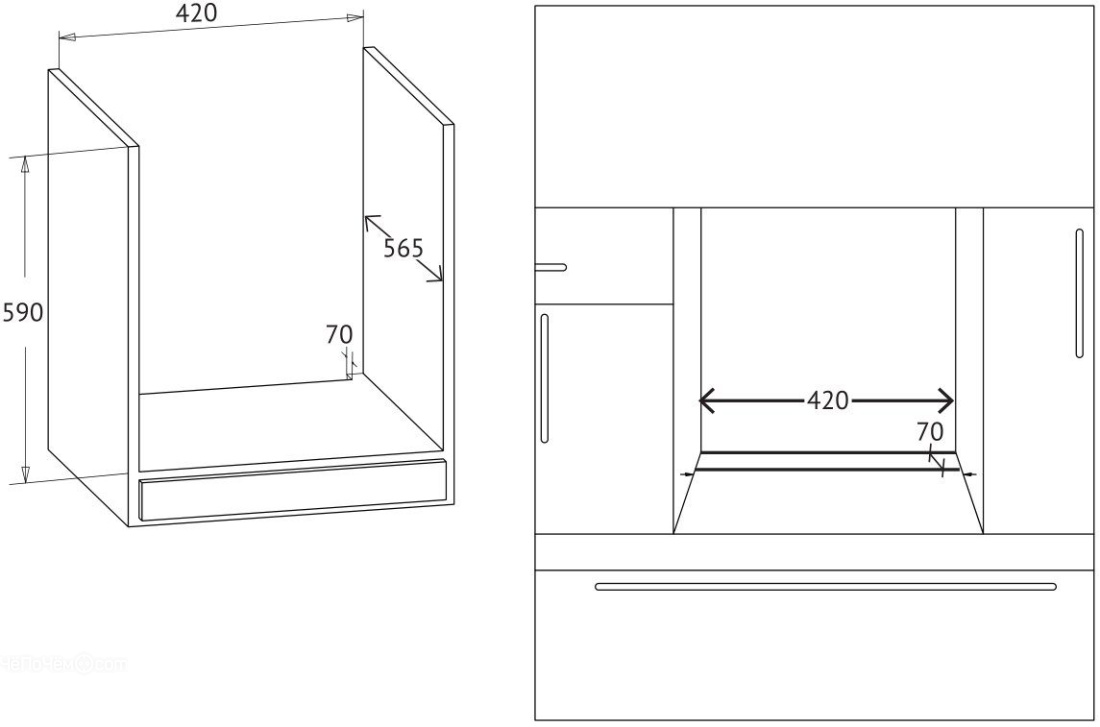 Духовой шкаф KORTING OKB 4630 CMX