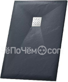 Поддон GROSSMAN GR-S290110Q 90х110х2,5 см графит