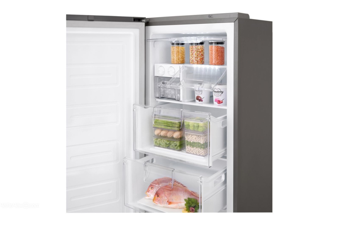 Морозильная камера LG GC-B404EMRV