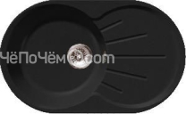 Кухонная мойка GRANFEST RONDO GF-R-750L чаша с крылом 750*460мм черный