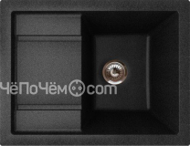 Кухонная мойка FLORENTINA липси 660  черный