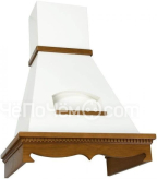 Вытяжка ELIKOR бельведер 60 бежевый / бук светло-коричневый