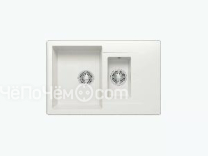 Кухонная мойка POLYGRAN BRIG-770 белый хлопок