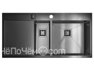 Кухонная мойка OMOIKIRI Akisame 100-2-GM-R  (4993104)