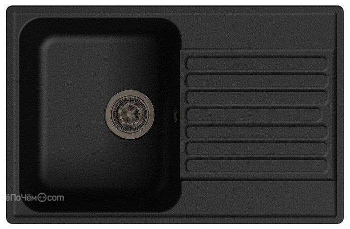 Кухонная мойка LEX Geneva 740 Black