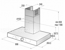 Вытяжка GORENJE dt 6 syw