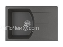 Кухонная мойка FLORENTINA Паола 760 антрацит (20.475.B0760.302)