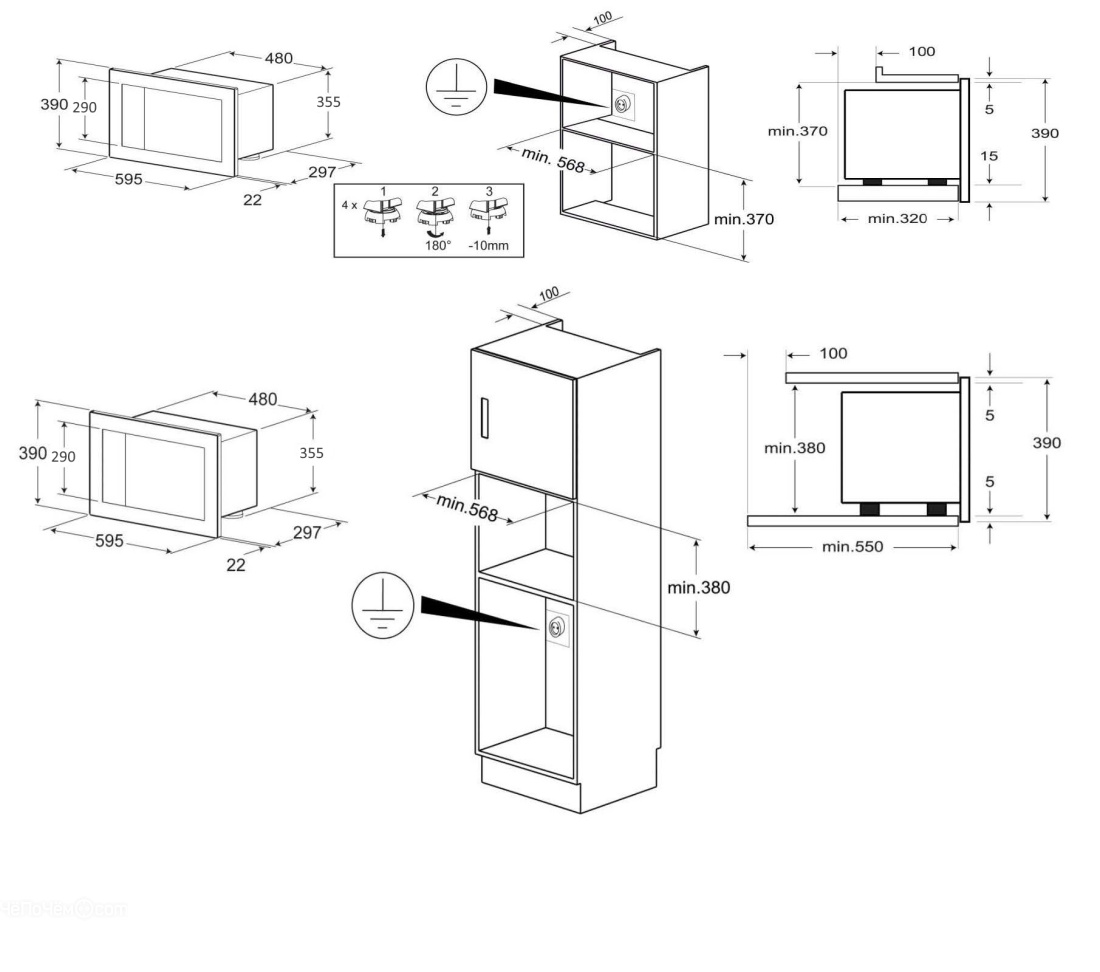 Микроволновая печь KUPPERSBERG HMW 655 W