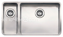 Кухонная мойка REGINOX ohio 18x40+50x40 lux