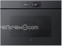 Духовой шкаф V-ZUG Combair V6000 45 C6T-21067 чёрное стекло