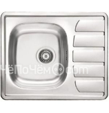 Кухонная мойка ALVEUS Zoom 10 LEI-90 1098941 (в комплекте с сифоном 1102384)