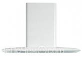 Вытяжка FALMEC vela 90 ix (800) стекло белое cvwn90.e0p2#zzzb490f