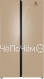 Холодильник WEISSGAUFF WSBS 1036 Inverter NoFrost Premium Сhampagne Glass
