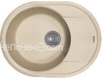 Кухонная мойка Flortek Дафна 620 песочный (23.030.B0620.107)