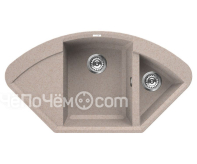 Кухонная мойка Elleci EASY CORNER granitek 51 Avena