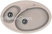 Кухонная мойка FLORENTINA селена 780 песочный