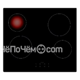Варочная поверхность NORDEN VTRC 1 4G BLG