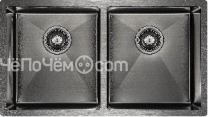 Кухонная мойка PAULMARK Twin PM237844-GM