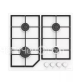 Варочная поверхность HiSTORY HGE 640M FWH