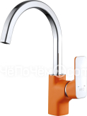 Смеситель D&K Berlin Kunste DA1432413 оранжевый