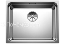 Кухонная мойка BLANCO 521841 BLANCO ETAGON 500-U нерж.сталь зеркальная полировка