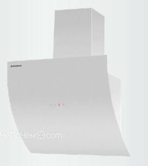 Вытяжка MAUNFELD sky star 90 белое стекло